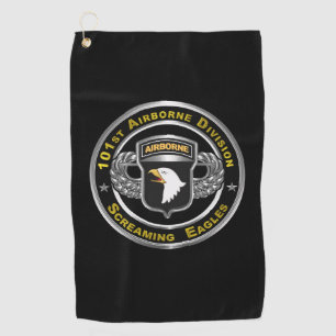 101st Airborne Division  Golf Towel