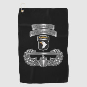 101st Airborne Division Golf Towel