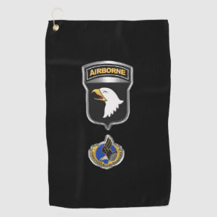 101st Airborne Division Golf Towel
