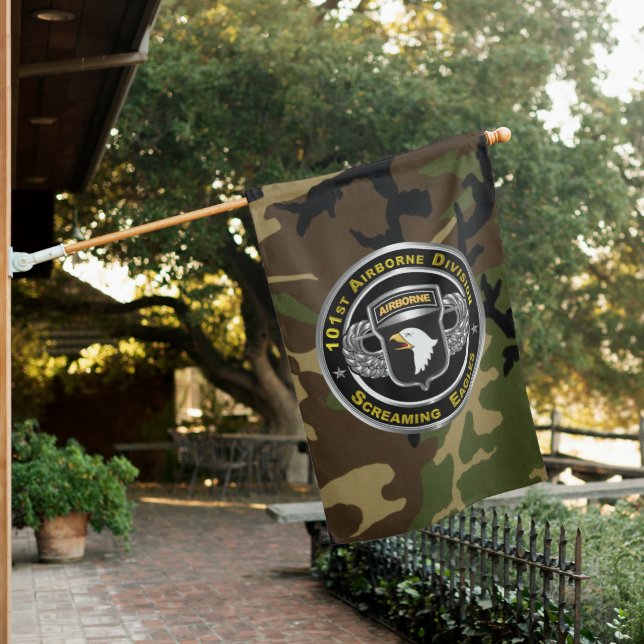 101st Airborne Division House Flag (In SItu)