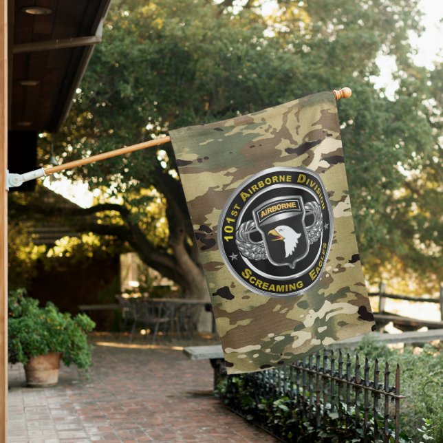 101st Airborne Division House Flag (In SItu)