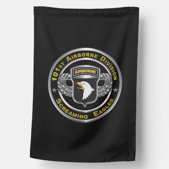 101st Airborne Division  House Flag (Front)