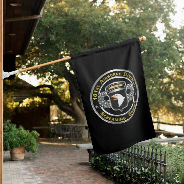 101st Airborne Division House Flag (In SItu)