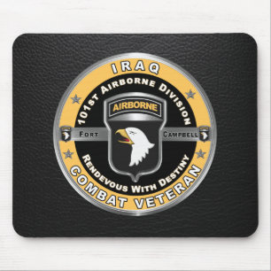 101st Airborne Division Iraq Veteran Mouse Pad