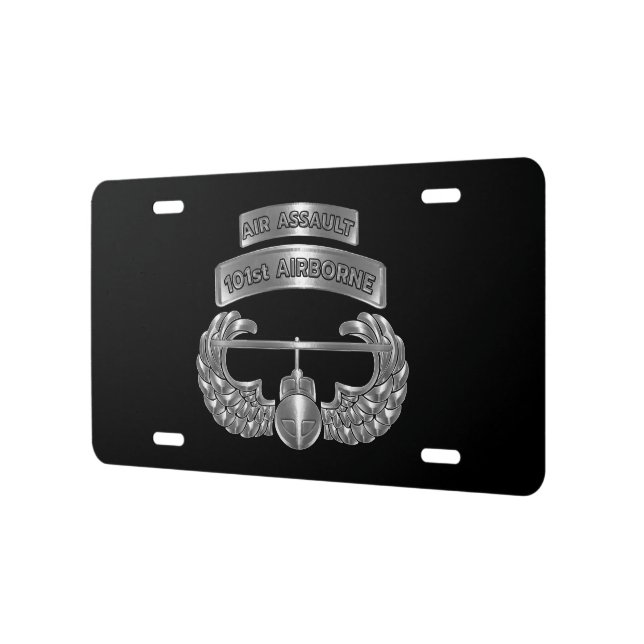 101st Airborne Division License Plate | Zazzle