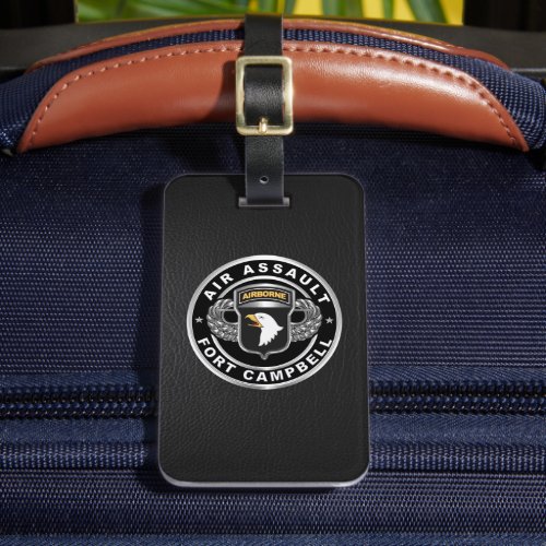 101st Airborne Division   Luggage Tag