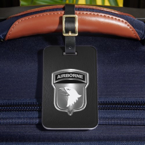 101st Airborne Division   Luggage Tag