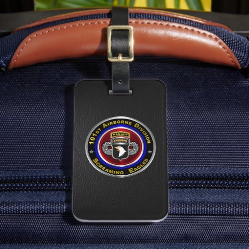 101st Airborne Division    Luggage Tag