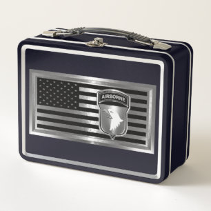 101st Airborne Division Metal Lunch Box