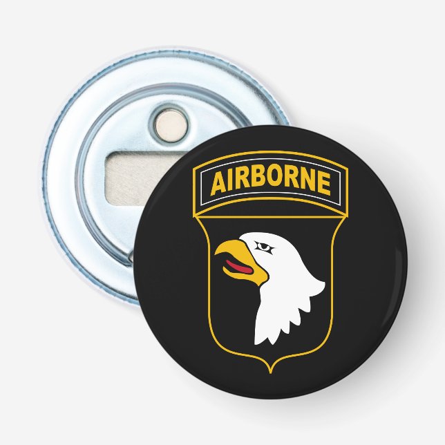 101st Airborne Division Military Veteran Bottle Opener (Front)