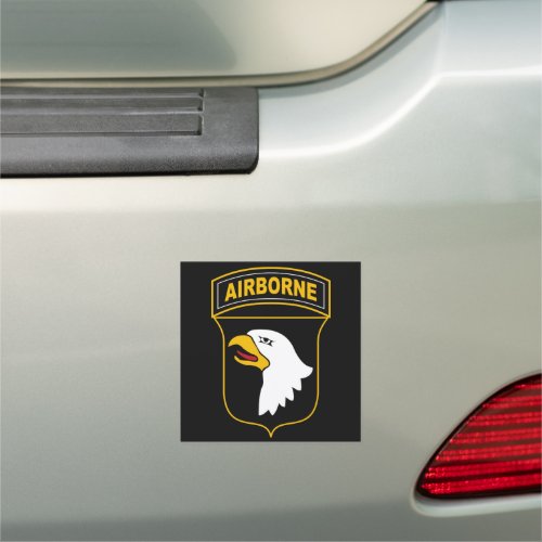101st Airborne Division Military Veteran Car Magnet