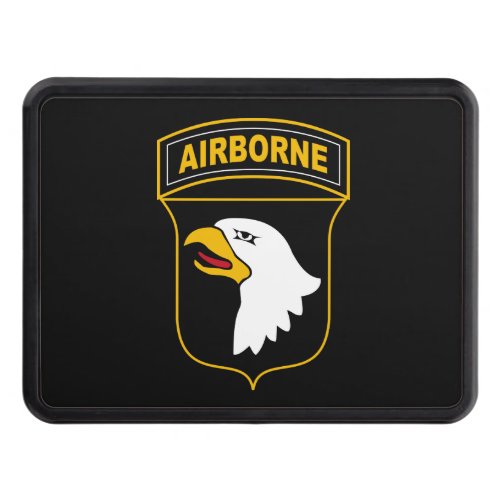 101st Airborne Division Military Veteran Hitch Cover