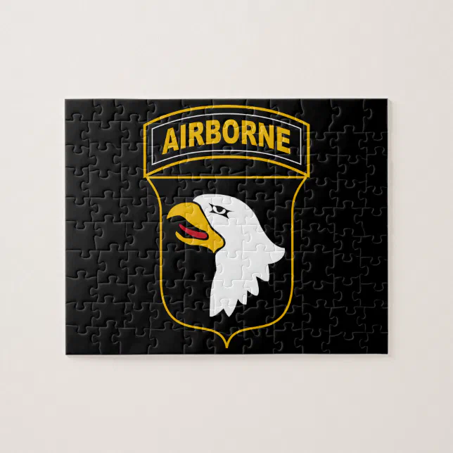 101st Airborne Division Military Veteran Jigsaw Puzzle (Horizontal)
