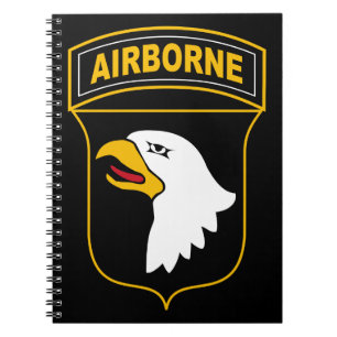 101st Airborne Division Military Veteran Notebook