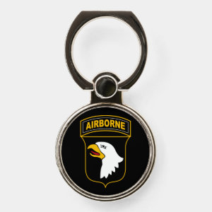 101st Airborne Division Military Veteran Phone Ring Stand