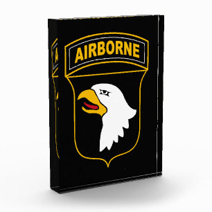 101st Airborne Division Military Veteran Photo Block