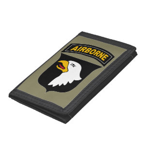 101st Airborne Division Military Veteran Tri-fold Wallet