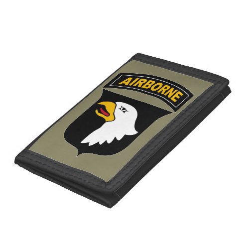 101st Airborne Division Military Veteran Trifold Wallet