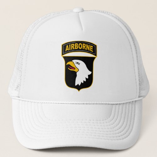 101st Airborne Division Military Veteran Trucker Hat