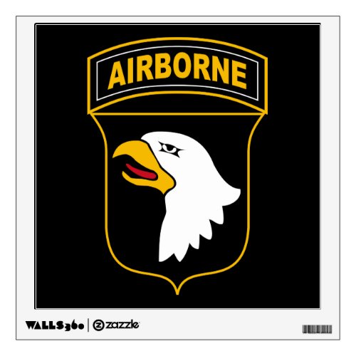 101st Airborne Division Military Veteran Wall Decal