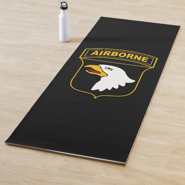 101st Airborne Division Military Veteran Yoga Mat (In Situ)