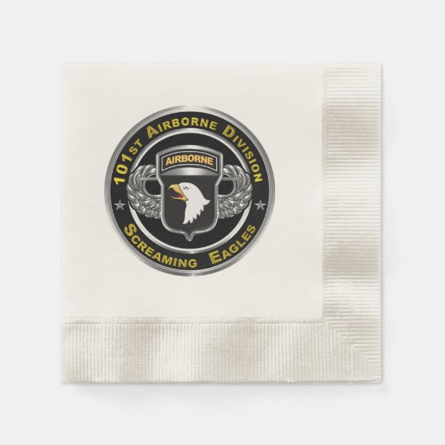 101st Airborne Division  Napkins (Front)