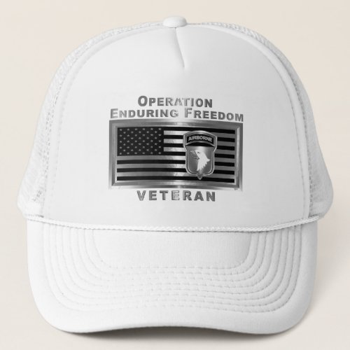 101st Airborne Division Operation Enduring Freedom Trucker Hat