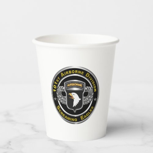 101st Airborne Division  Paper Cups