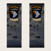 101st Airborne Division Patch Bookmarkers (Front & Back)