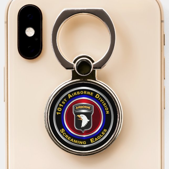 101st Airborne Division   Phone Ring Stand (Close Up)