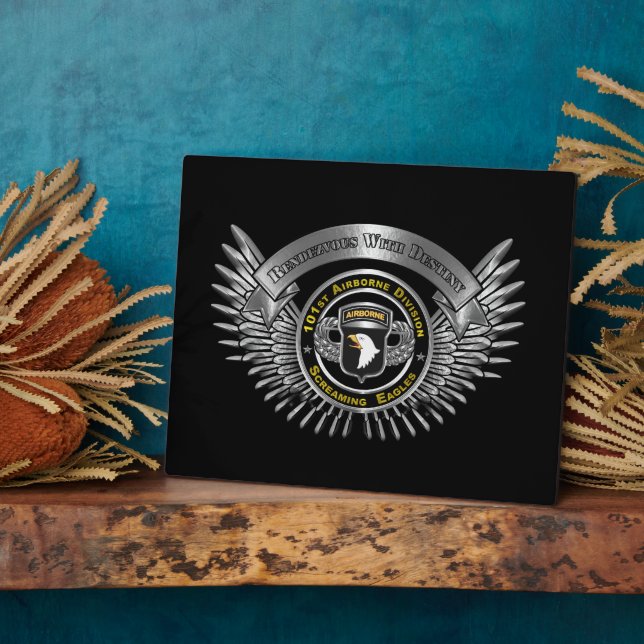 101st Airborne Division   Plaque (Side)