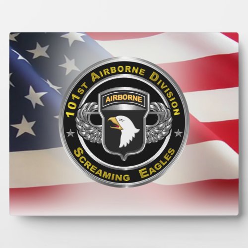 101st  Airborne Division  Plaque