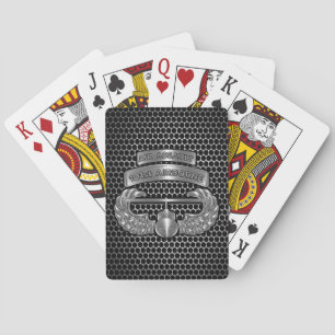 101st Airborne Division Poker Cards