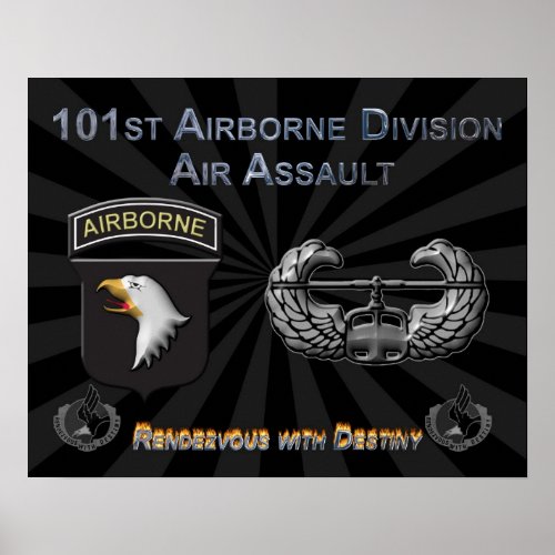 101st Airborne Division Poster