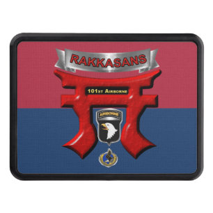 101st Airborne Division “RAKKASANS” Hitch Cover