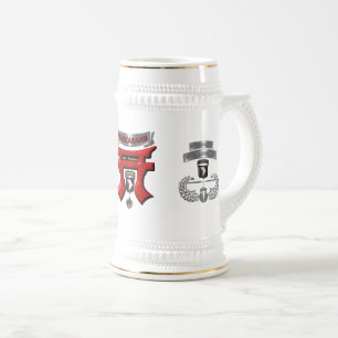 101st Airborne Division Rakkasans Special Design Beer Stein