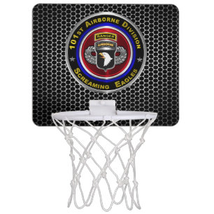 101st Airborne Division Ranger Custom Mini Basketball Hoop
