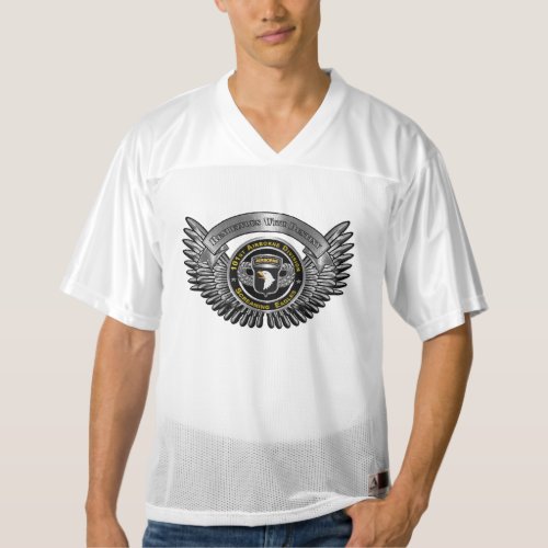 101st Airborne Division Rendezvous With Destiny Mens Football Jersey