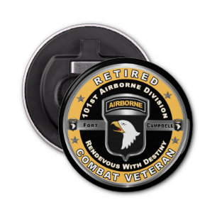 101st Airborne Division Retired Bottle Opener