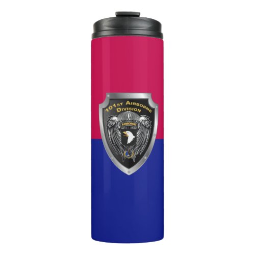 101st Airborne Division Screaming Eagle Shield Thermal Tumbler
