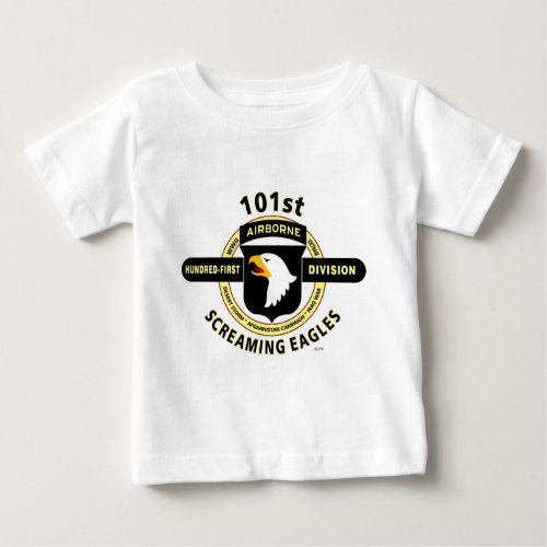 101ST AIRBORNE DIVISION SCREAMING EAGLES BABY T_Shirt