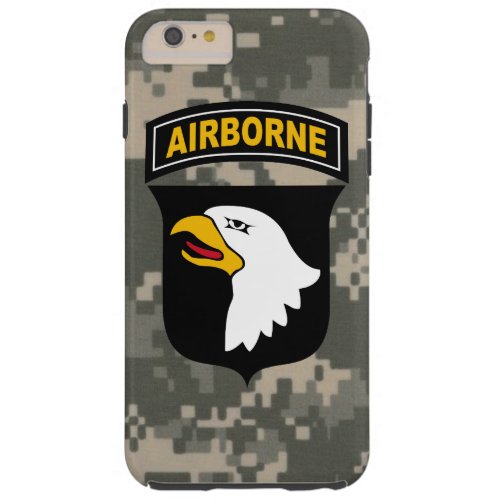 101st Airborne Division Screaming Eagles Camo Tough iPhone 6 Plus Case