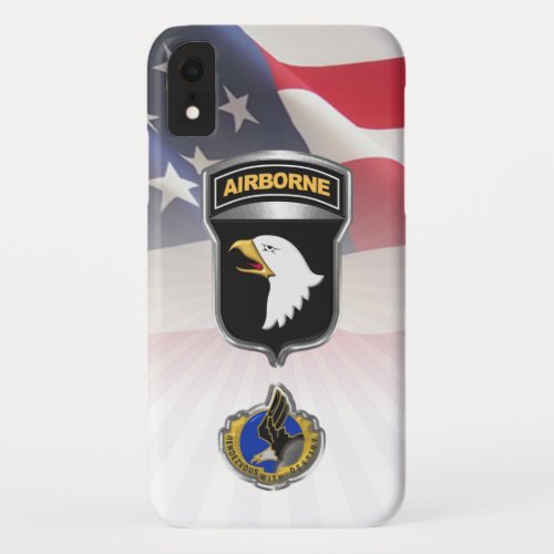 101st Airborne Division âœScreaming Eaglesâ iPhone XR Case
