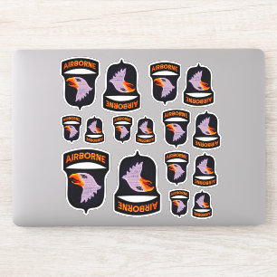 101st Airborne Division Screaming Eagles Contour S Sticker