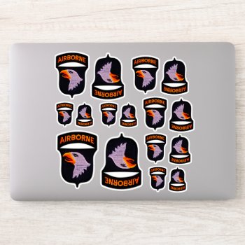 101st Airborne Division Screaming Eagles Contour S Sticker by willeboy at Zazzle