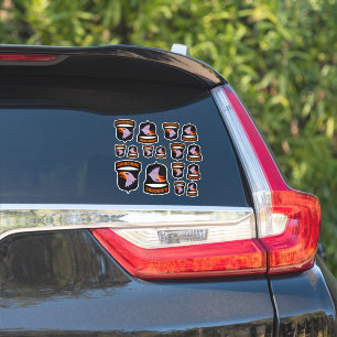 101st Airborne Division Screaming Eagles Contour Sticker