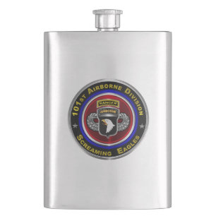 101st Airborne Division “Screaming Eagles” Flask