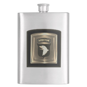 101st Airborne Division “Screaming Eagles” Flask