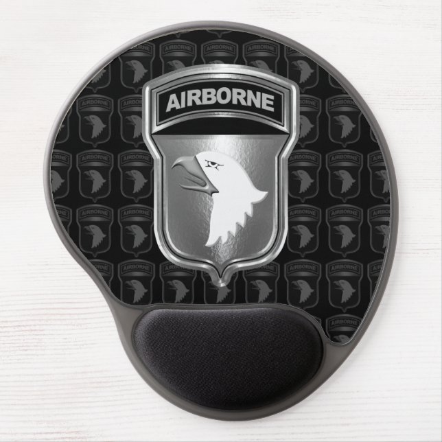 101st Airborne Division Screaming Eagles Gel Mouse Gel Mouse Pad (Front)