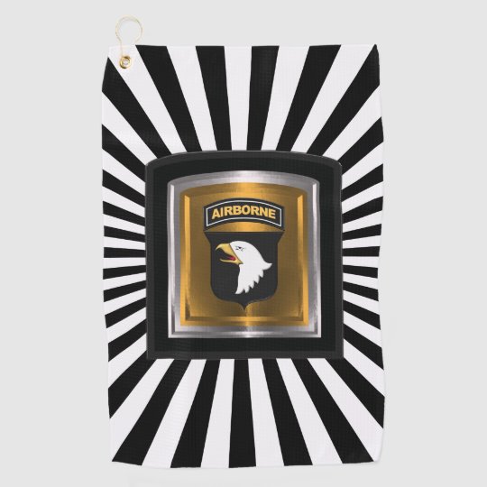 101st Airborne Division “Screaming Eagles” Golf Towel